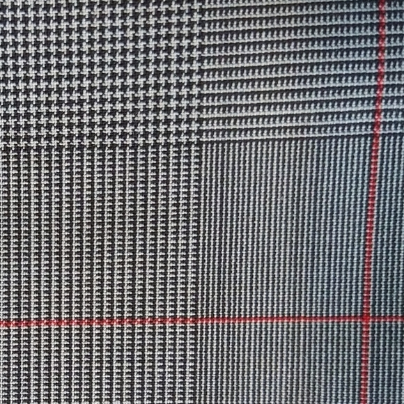 J. Crew Regent Wool Blend Gray Glen Plaid Blazer Mini-Houndstooth Preppy K3781 - Picture 9 of 10